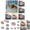 Plush Pet Bed Shell Cozy And Warm Pet Nest For Cats And Dogs