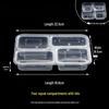 Disposable 4-Compartment Takeaway Lunch Containers