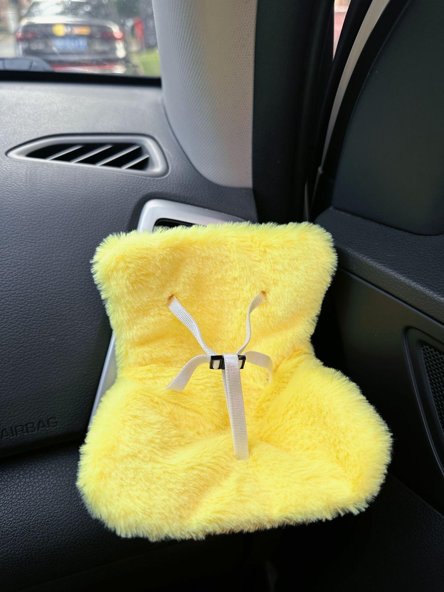 

Сидіння Лабубу Пух Іграшка для машини помірність Підходить для Лабубу 2.0 Аромат Декор short fluff жовтий