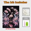 DIY Flamingo Pearl Diamond Art Kits Without Frame 30x40cm Gem Art Diamond Painting Kits for Adults/Beginners Gift Idea Home Wall Decor