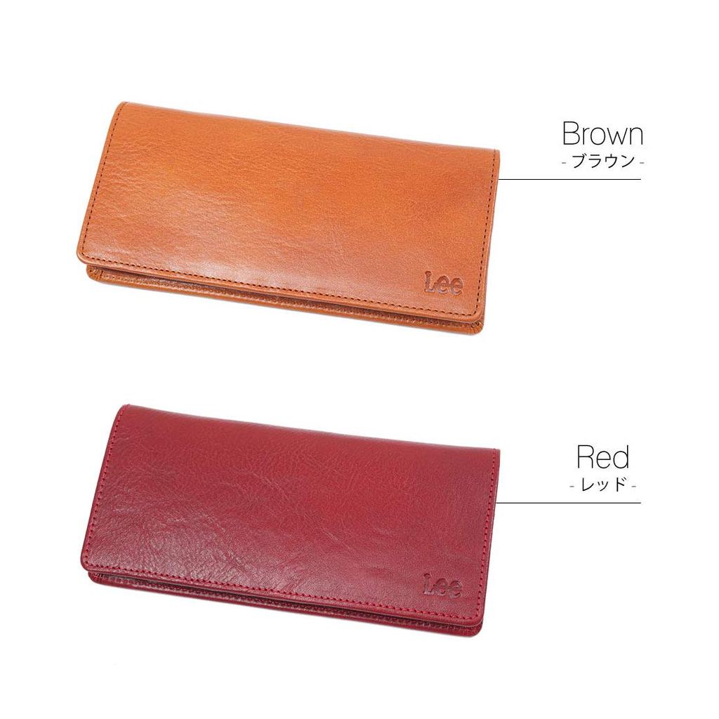Lee Long Genuine Italian Leather with Coin Chocolate Men's Wallet, (Cowhide), Pocket, 520270,