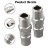 NITTO Male Thread Adapter (20PM) 2PCS Air Fitting Air Hose Coupling