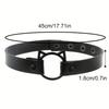 1pc Fashion Punk Gothic Necklace Collar, Rivet Choker Y2K Necklace For Halloween Cosplay Christmas Party Birthday Lovers Gifts