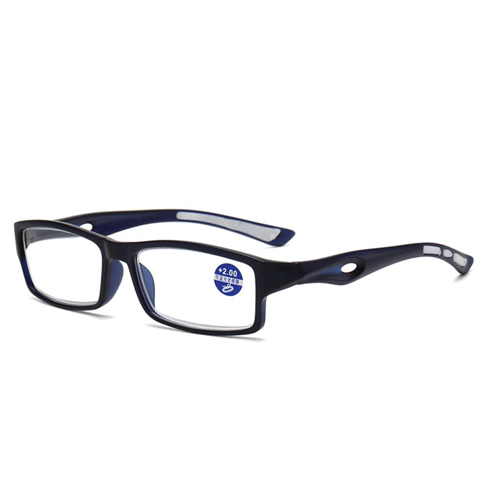 Non-Slip Sports Reading Glasses Anti-Blue Light Elderly Small Frame Reading Glasses Flat Light Reading Mirror