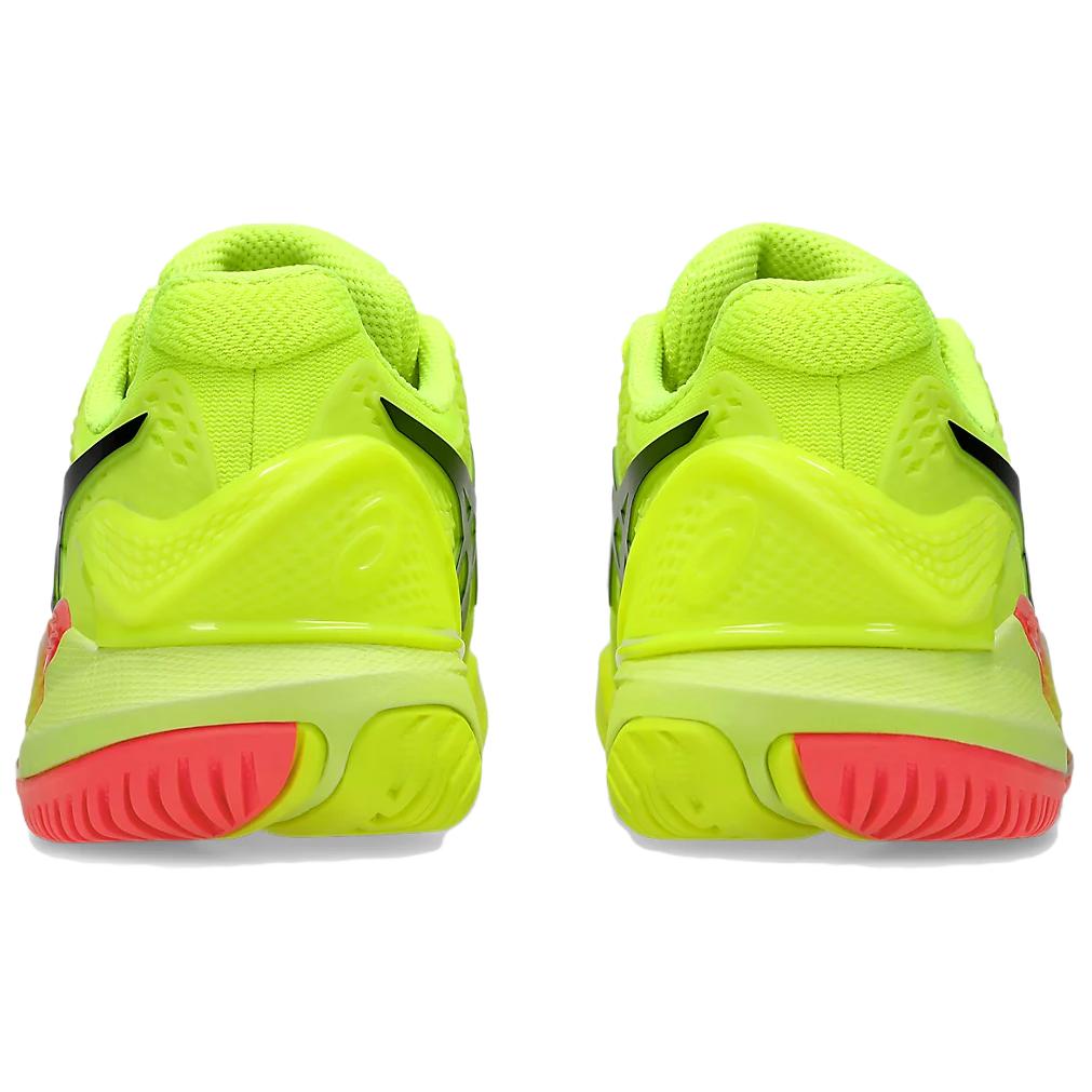 Asics Gel Resolution 9 Paris Women Sneakers Yellow Safety-Yellow Black 1042A274-750