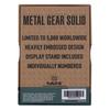 [Officially Licensed Product] METAL GEAR SOLID Raiden Ingot (with serial number)