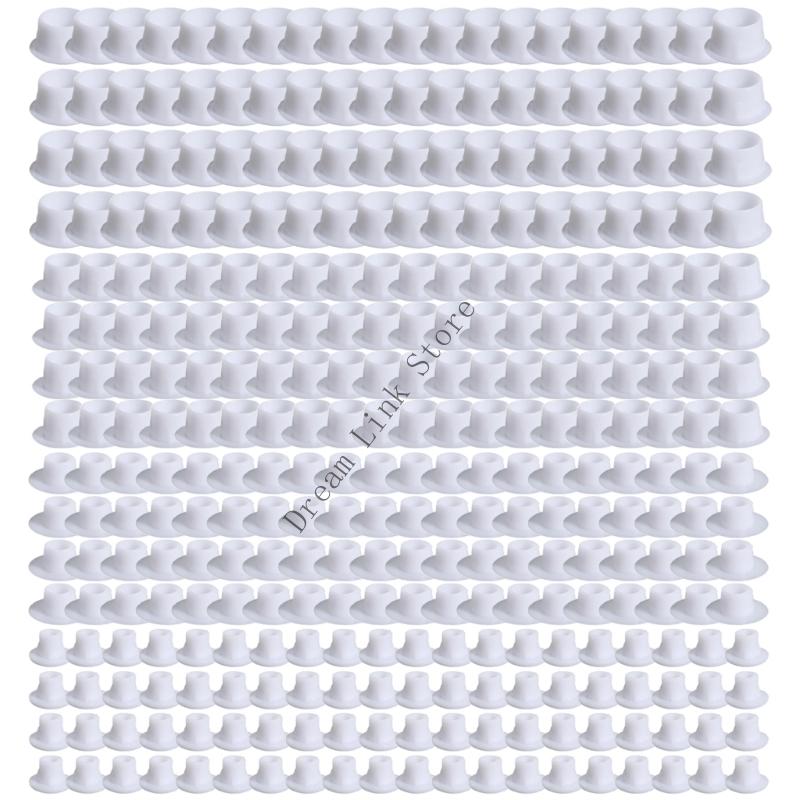320Pcs Decoration Cap 4 Sizes Drill Hole Cover Furniture Hole Plug Plastic Screw Hole Cap Cover Furniture Cap
