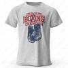 King of The Ring Boxing Champion Printed T Shirt for Men Women Vintage GYM Apparel Tops Summer Oneck Male Shortsleev