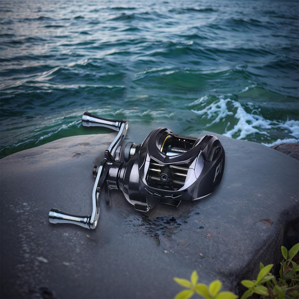 Baitcasting Fishing Reel Magnetic Brake System High Speed Fishing Reel Right Left Hand Casting Reel for Fresh Saltwater