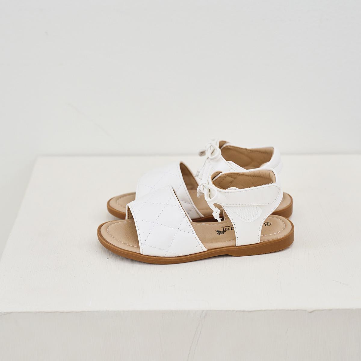 

[BABYZZAM] Girls Miyu Sandals White, BB428, 7000029463, Popular Korean Shoes 170