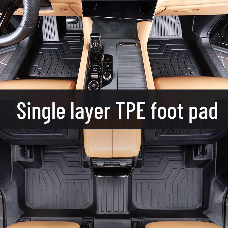 Full Coverage TPE Floor Mats for 8th-11th Gen Honda Civic Tenth Gen Civic [TPE Threshold Foot Mats]