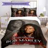 Bob Marley Comforter Cover Set Perfect for Guest Room Machine Washable Christmas Gift