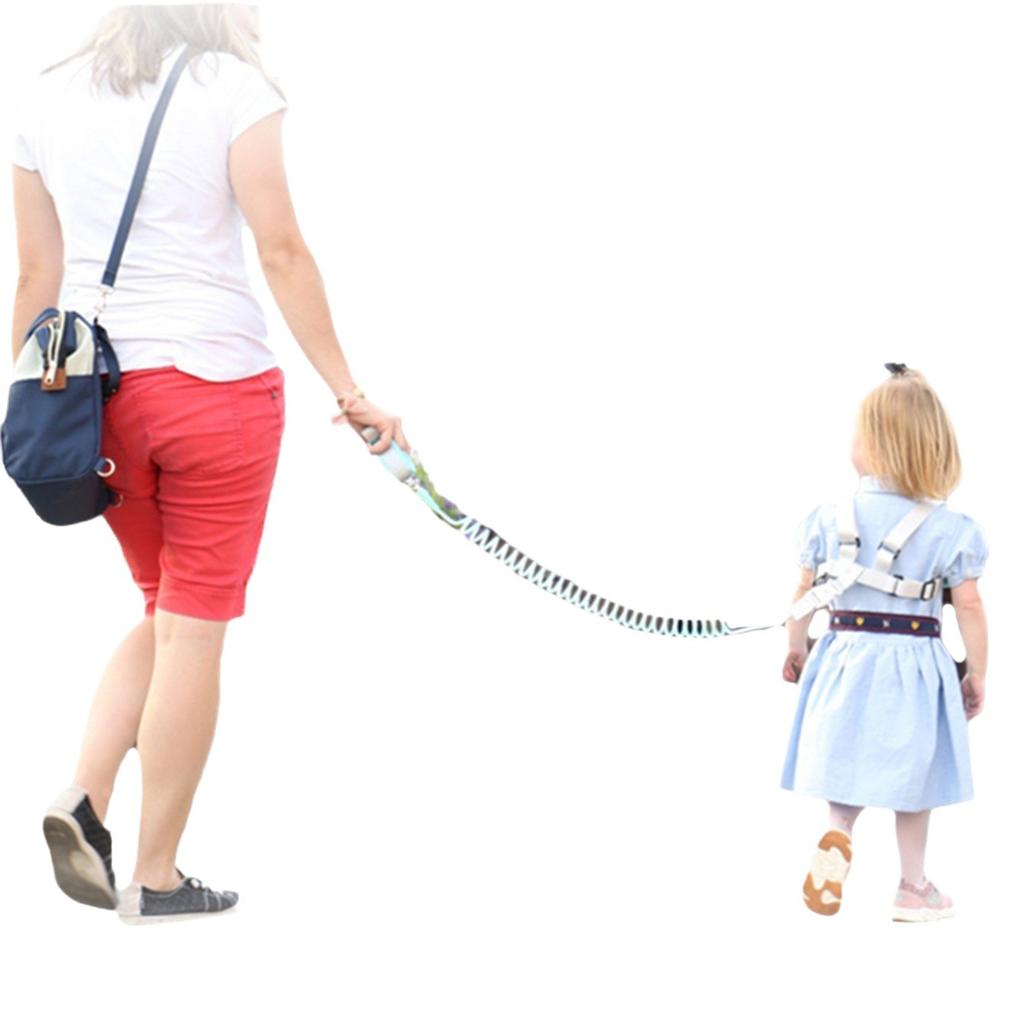 Infants and Young Children's Loss Prevention Belt Traction Rope Baby Loss Prevention Bracelet 2m Spring Rope Walking Baby Safety