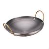 Durable Stainless Steel Dual Handle Wok Pan Cookware Kitchen Utensil Frying Everyday for