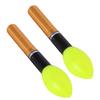 2pcs Glowing Fishing Floats LED Glowing Fishing Drifting Bobbers for Night FishingGold