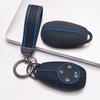 Key Fob Cover for Leapmotor T03 S01 C11 C01 with Keychain Anti-Scratch Shockproof Protective Shell Holder with Honeycomb Texture Shockproof Structure