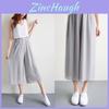Timeless Design Fashion Elastic Waist Loose Slacks For Modern Womens Wardrobe