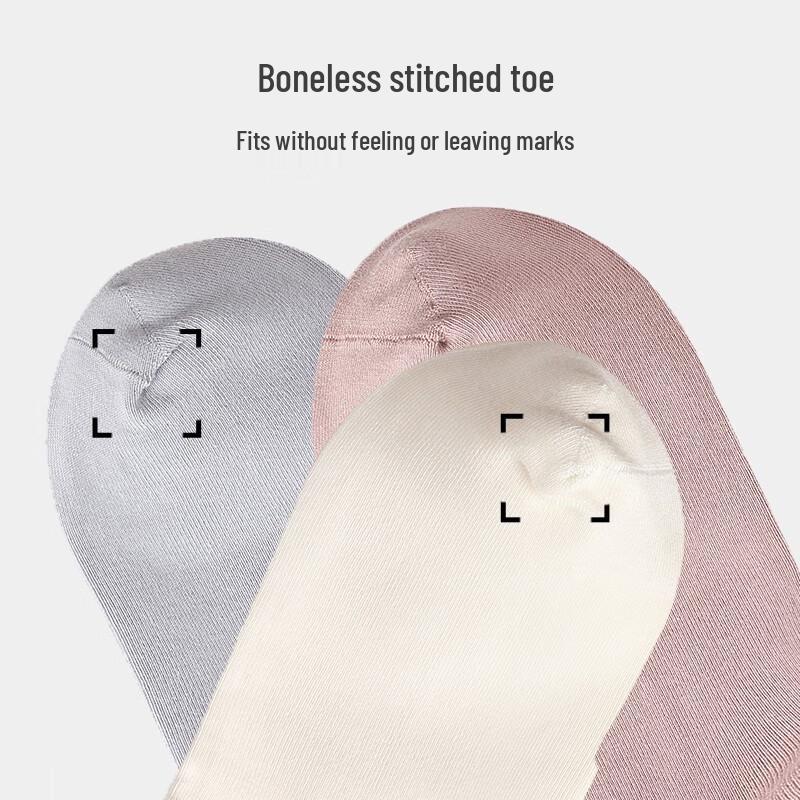 Women's Xinjiang Cotton Mid-Calf Socks - 5-Pair Pack