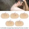 5pcs Bath Shower Loofah Sponge   Cleansing Dense Foam Comfortable Massage Body Wash Scrubber