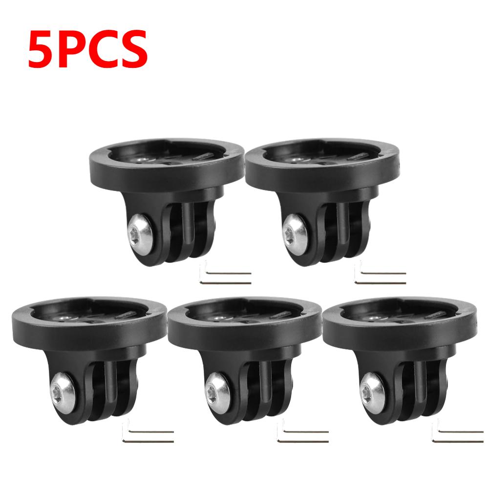1-5PCS Bike Camera Mount Holder For Garmin Gopro Bicycle Computer Convex/Concave Holder Bike Computer Holder Adapter