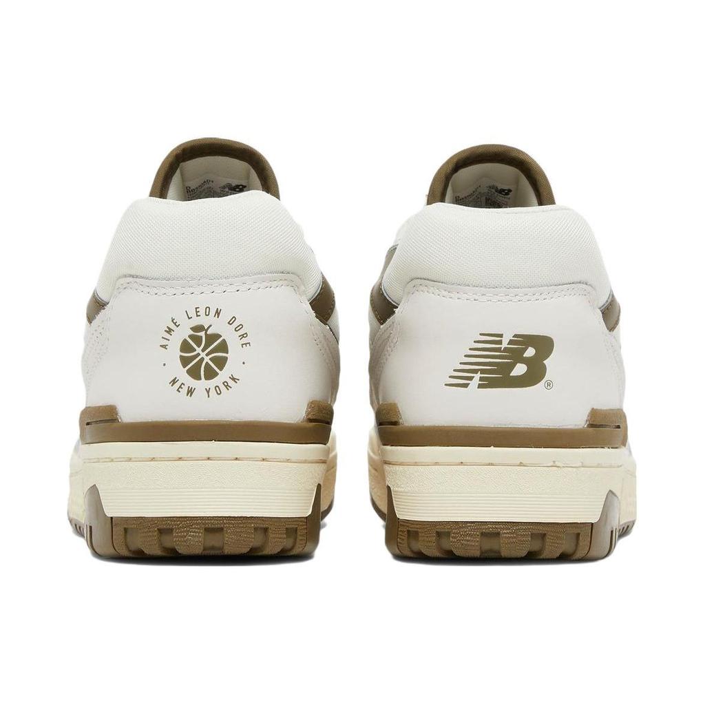 Aimé Leon Dore X New Balance 550 Olive Unisex Sneakers White BB550AD1