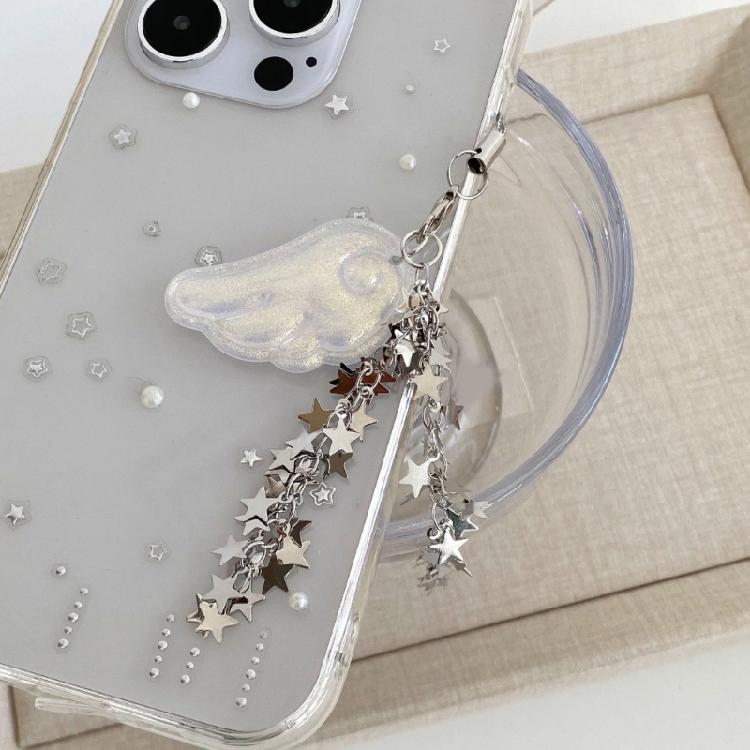 Sturdy Acrylic Magicals Girl Rabbit Keychain Charm Pendant Great for Commuting or School Life Bag Decoration Charm