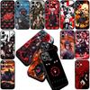 Narutos Akatsuki Itachi Uchiha Silicone Cover for Apple iPhone 17 Pro XS Max Air XR 6 Plus X 5 + SE 2022 SE2 6+ Coque Phone Case