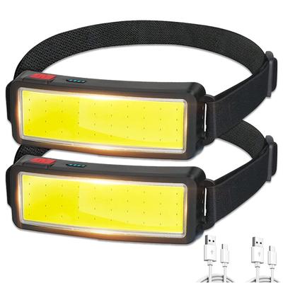 COB LED Scheinwerfer Taschenlampe 3 Modus USB Aufladbare Scheinwerfer Wandern Camping Lampe