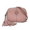 Used McGraw Camera Bag 10833 64447 7921 Tassel Fringe Chainshoulder Double T Logo Stitching Pink Women's from Japan