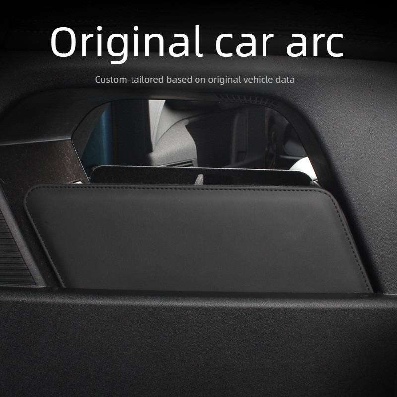 For XPENG G6 26 Car Storage Box Under Central Control Upgraded Version with Increased Height Leather Center Console Storage Box