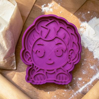 3D Geprint Koekjessteker & Stempel Set PLA Bakvorm voor Thema Koekjes Fondant Chocolade Makkelijk Los te Laten Feest Dessert Vormen