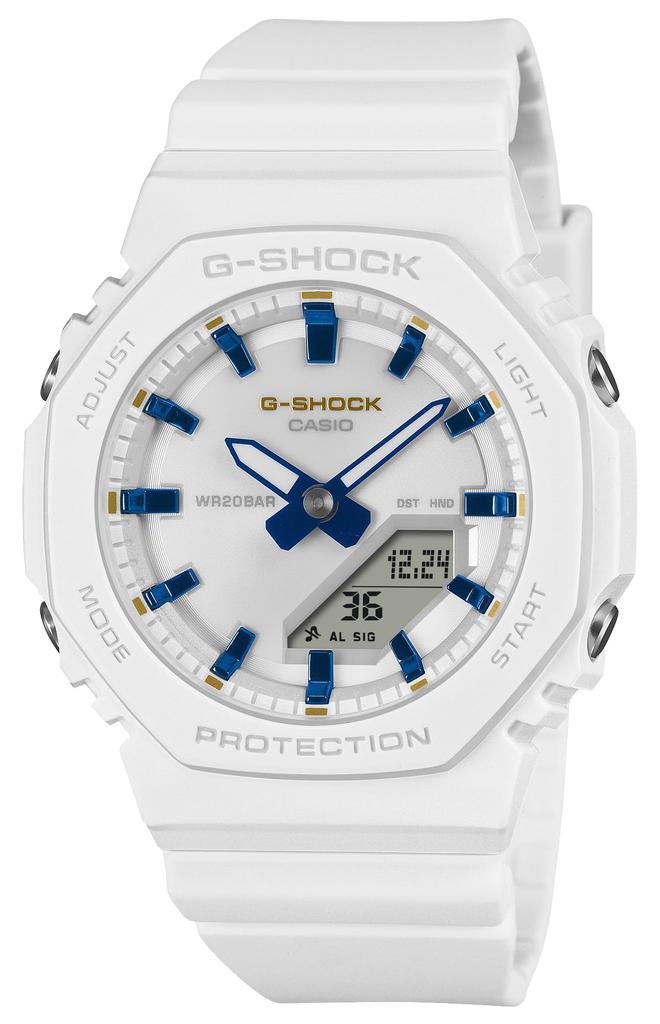 Hodinky G PŘEDSTAVUJE KOLEKCI 2025 Ekologicky šetrné materiály Pár hodinek Bílé [Casio] G-Shock LOVER'S LOV-25A-7AJR
