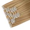 6Pcs/Set Clip-in Hair Extensions Long Straight Hair for Full Head Synthetic Hairpiec for Women Ladies