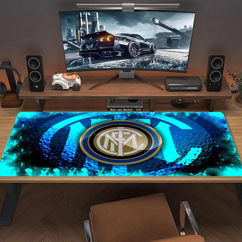 INTER Color Mouse Pad Large Gaming Table Cushion Non-slip Laptop Tablet Big Mousepad XXL Mat Mini PC Playmat With Lock edge