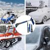 Extendable Snow Brush & Ice Scraper For Car Windshield – 25" To 31.5" Telescoping Handle, Scratch-Free Bristles, Foam Grip, For Cars, Trucks & SUVs