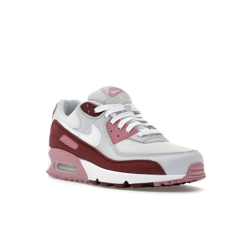 Nike  Air Max 90 SE Neapolitan Women Sneakers Purple Dark-Team-Red Platinum-Tint HM9451-600