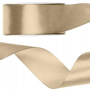 Ribbon Satin Gold Decorative Ribbon Holiday Wedding 25mm 25m