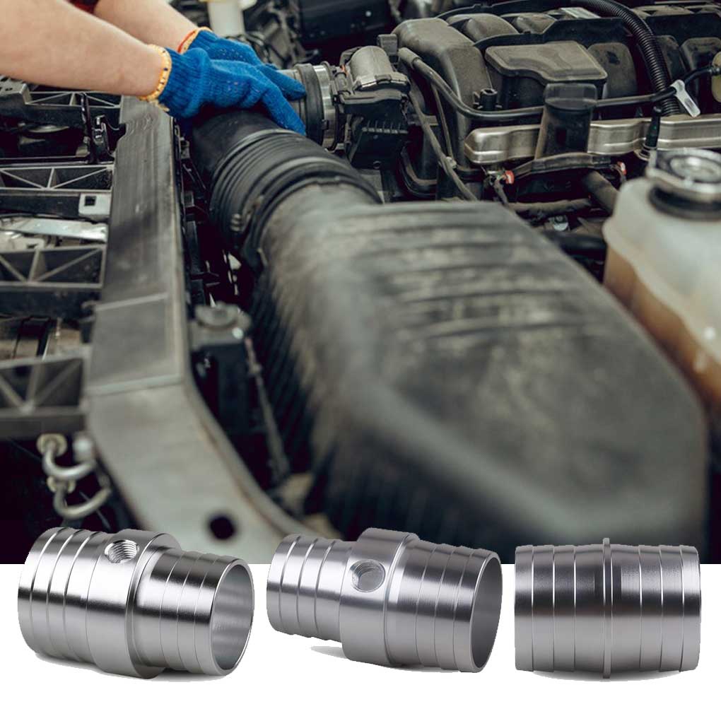 Car Radiator Hose Barb Coupler Aluminium Alloy Universal Vehicle Truck Auto Automobile Tube Joint Replaceable Spare Part