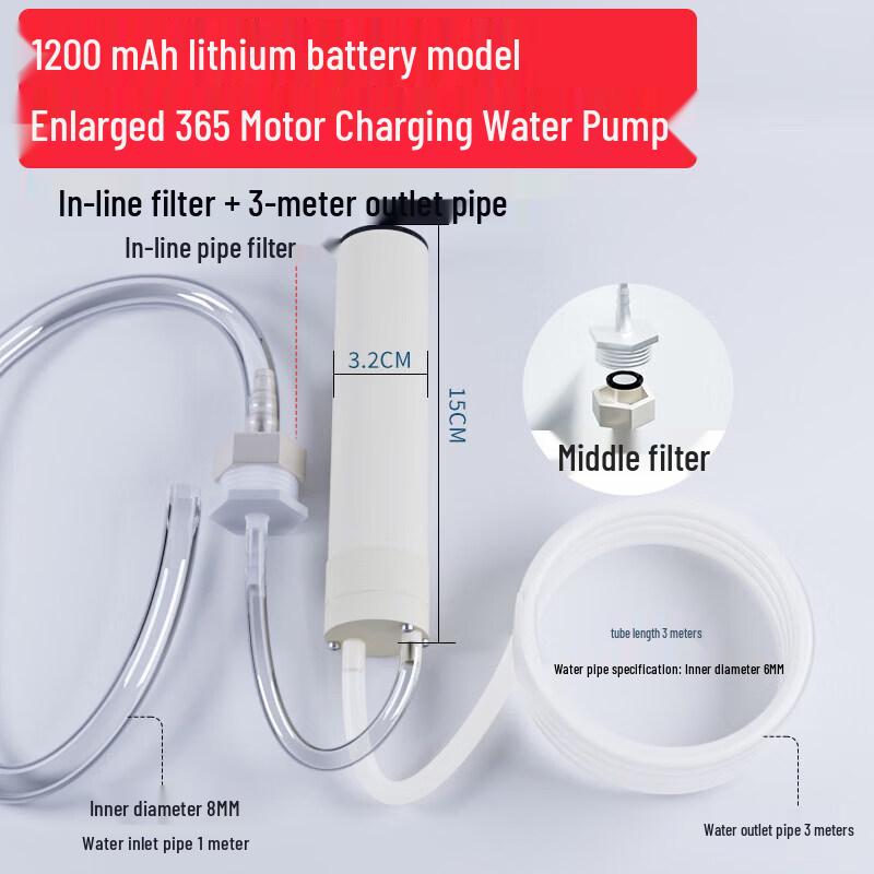 UOSO Rechargeable USB-C Automatic Barrel Water Dispenser