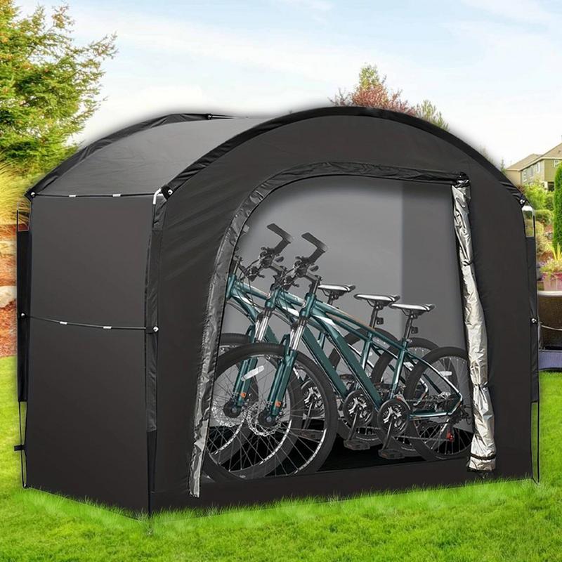 Bike Storage Tent Oxford Cloth Motorcycle Organizer Shelter Large-capacity Storage Supplies For Motorcycle Garden Tools Camping