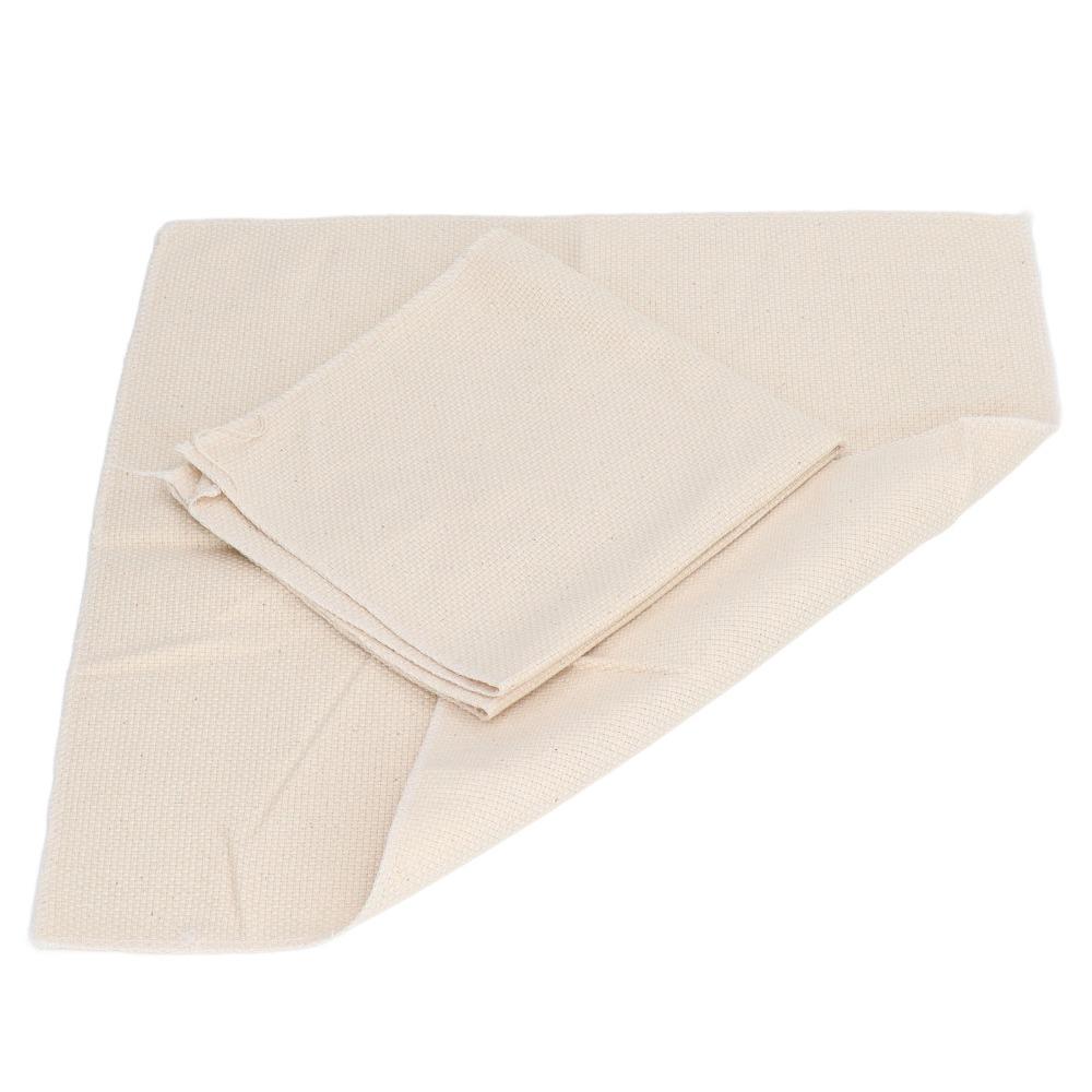 2pcs Overlocking Edge Punch Needle Fabric Cotton Material Cross Stitch Aida Cloth For Art Projects