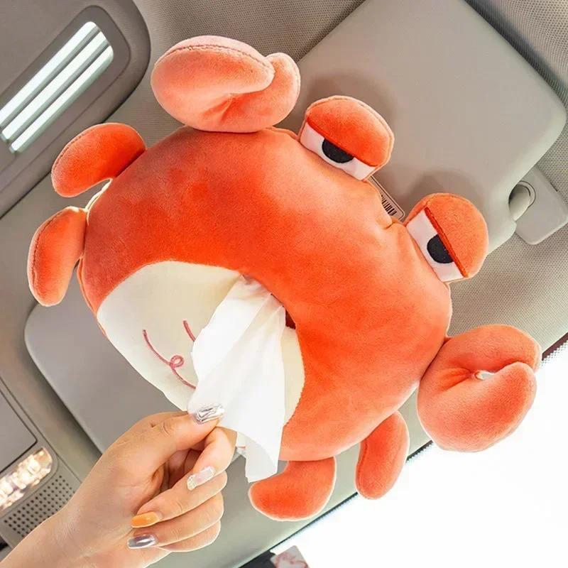 Auto Schubladenbox Kreativ Niedlich Taschentuchbeutel Abdeckung Multifunktion Autozubehör Damen Auto Hängezubehör Autozubehör