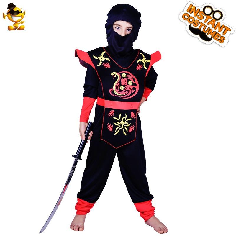 Halloween Kid Ninja Costume Cosplay Cos Kid Ninja Show Costumes Kid Ninja Suit