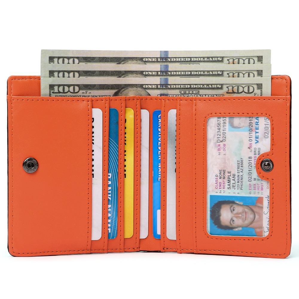 Japanese Style Carbon Fiber Leather Wallet for Men High-Quality Anti-Theft RFID Blocking Clutch PU Leather Coin Purse