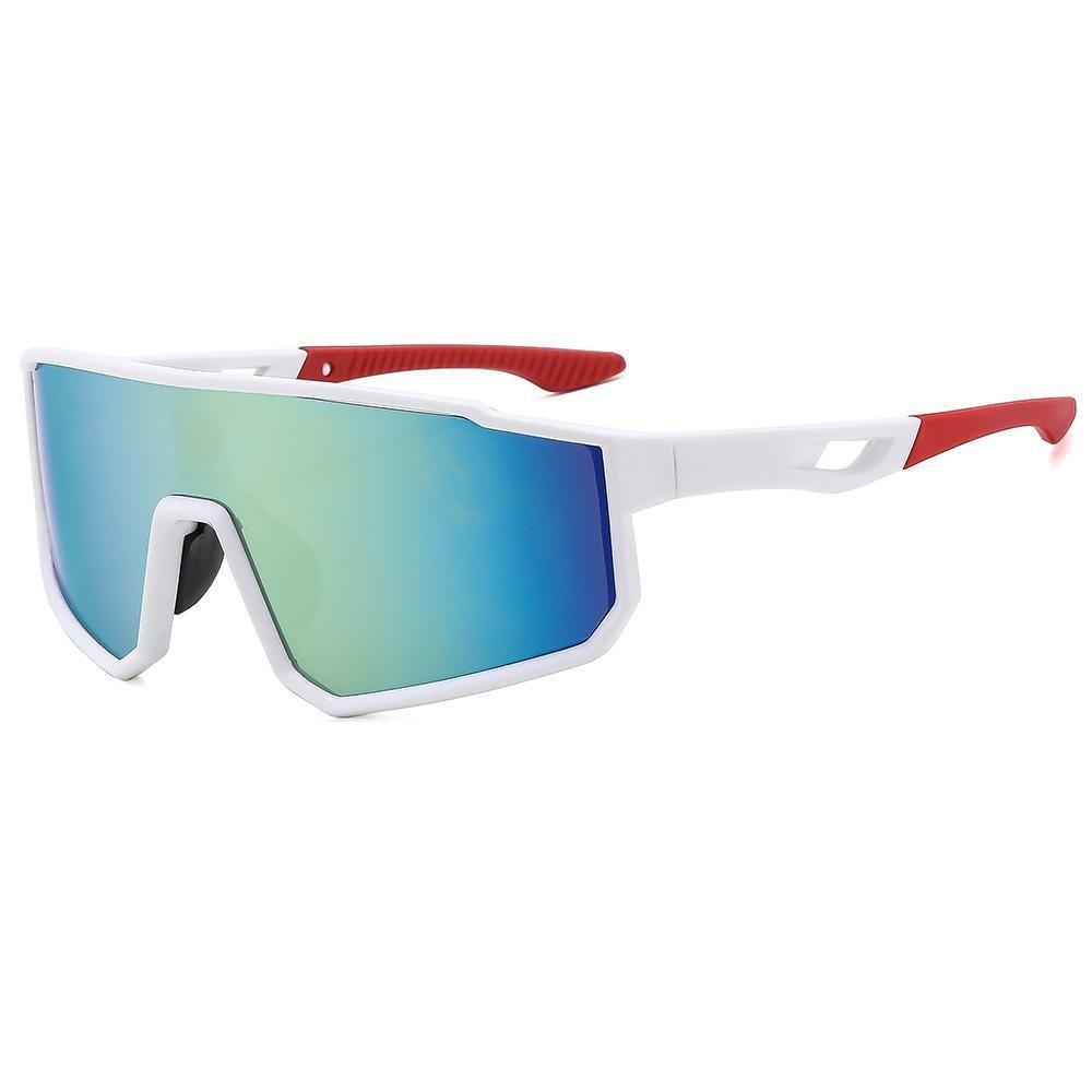 Outdoor Sportarten Radfahren Sonnenbrille Für Herren Damen Großer Rahmen Laufsonnenbrille Bergsteigen Rennrad Shades