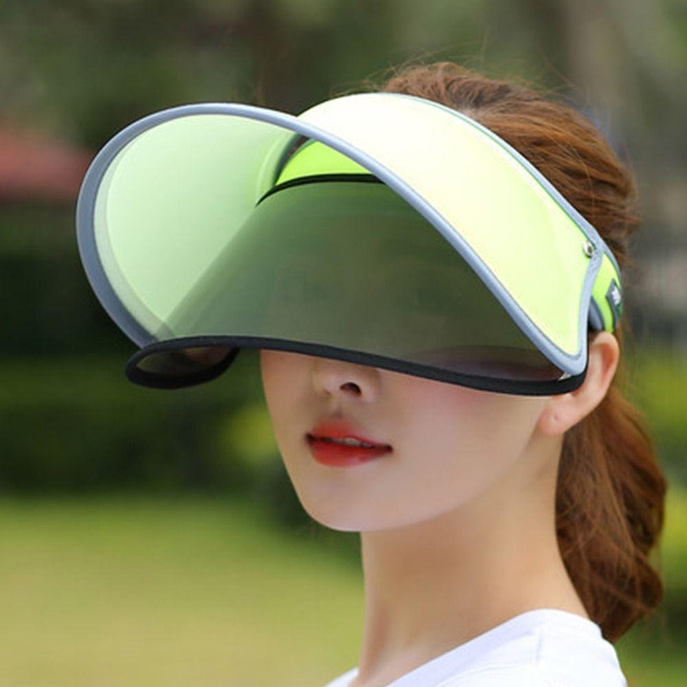 Summer Adjustable Sun Protection Anti-UV Visor Sunshade Cap Face