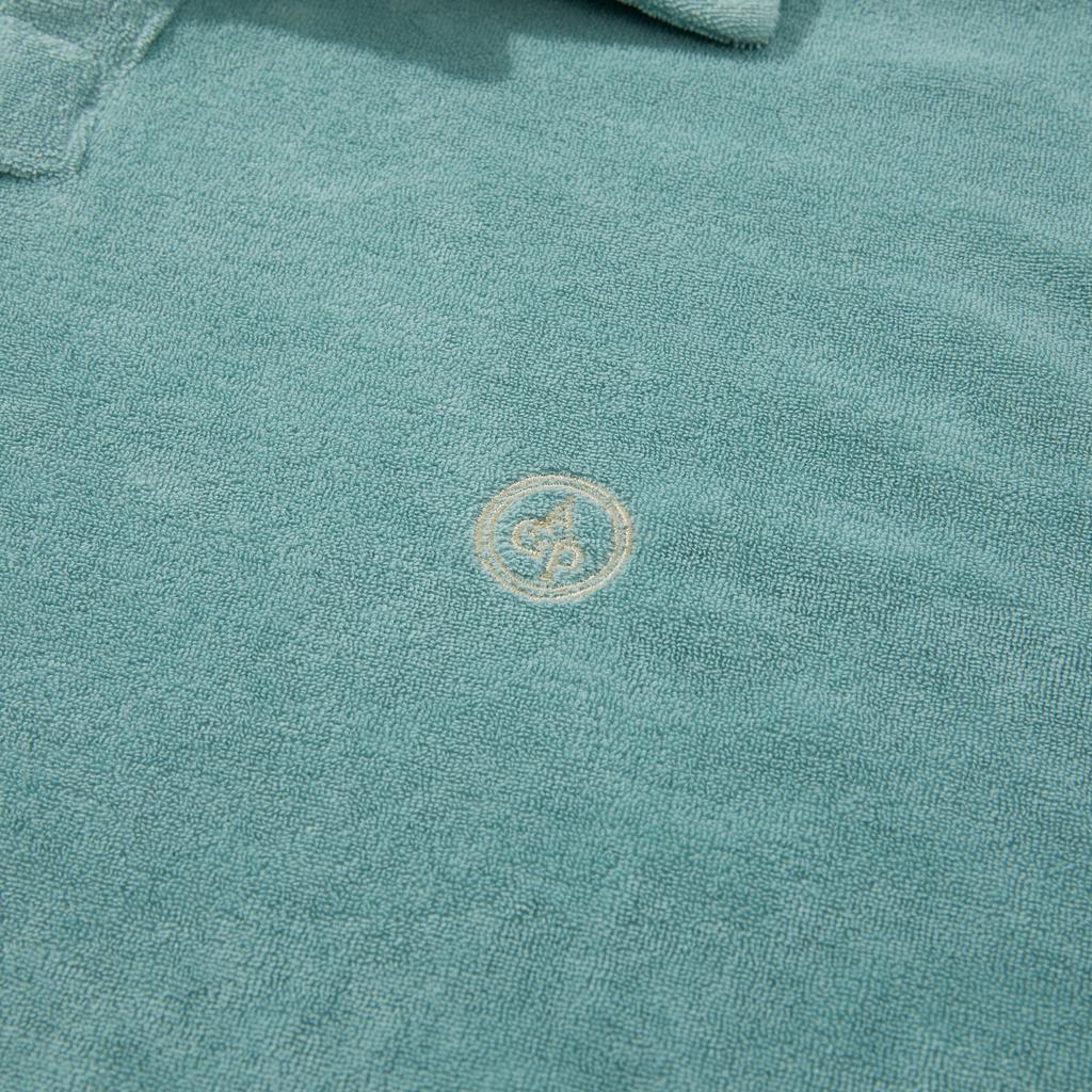 AGENT PEEK Agp Terry Polo Shirt Mint