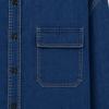 Ggpx New York Stitch Denim Pocket Shirt Gq8sh050f