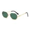 Geometric Polygon Shape Sunglasses With Uv400 Protection For Fashionable Outdoor Wear