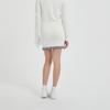 I Parka Tweed H-Line Knit Skirt (White)